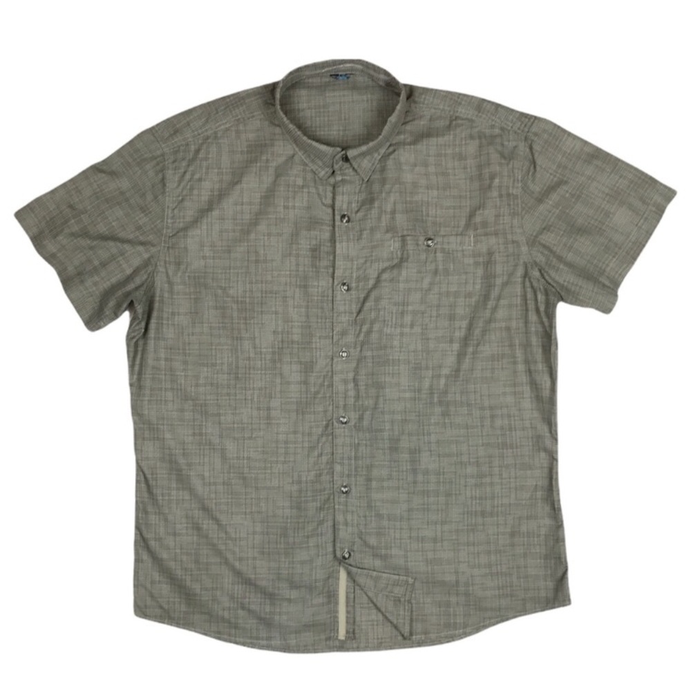 KUHL Mens Krossfire Short Sleeve Button Up Shirt Casual Lightweight Outdoor XXL